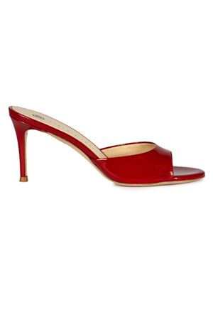 Red shiny leather Boa sandals ROBERTO FESTA | BOALACKSORED